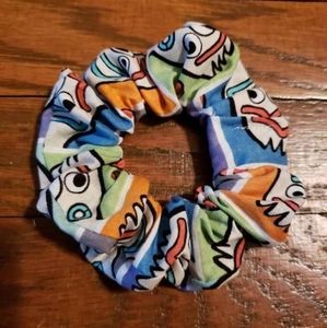 Forky scrunchie handmade